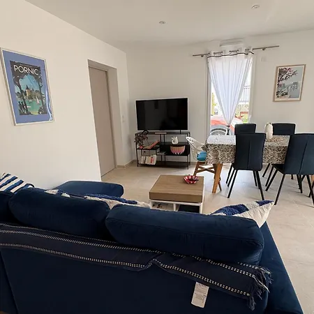Rez-de-jardin Neuf - 2-6 Pers - 700m De La Порник