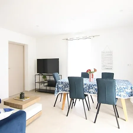 Rez-de-jardin Neuf - 2-6 Pers - 700m De La Порник